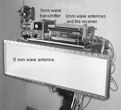 Planar antenna with cosecant type radiation pattern